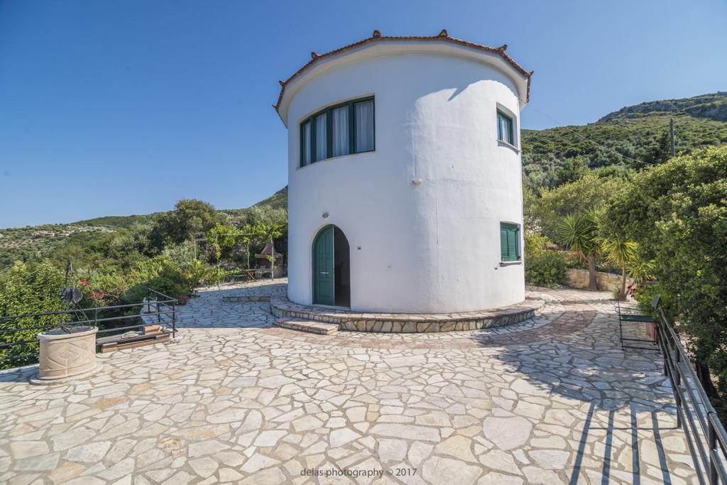 Razos Windmill Villa Vathy  Eksteriør billede